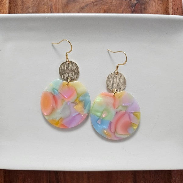 Zoey Earrings - Rainbow Delight